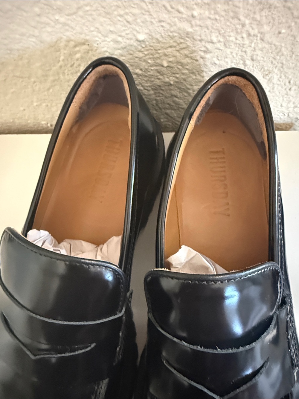 Thursday Boot Company Black Patent Leather Mules - Picture 9 of 15